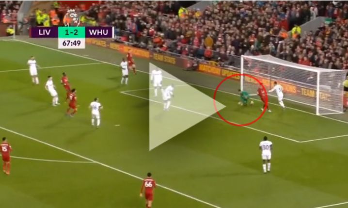Salah strzela na 2-2 po FATALNYM błędzie Fabiańskiego... [VIDEO]